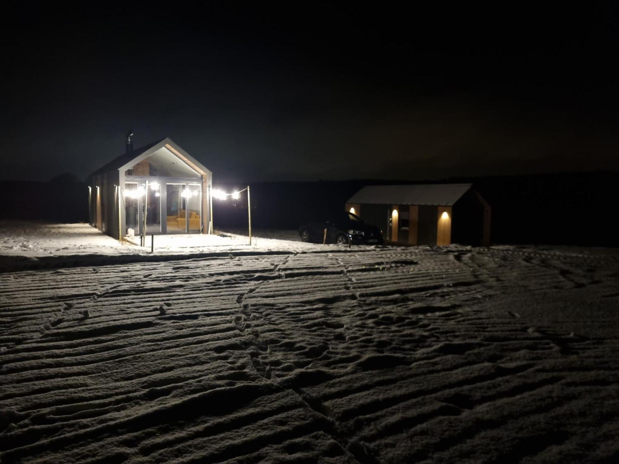 Bosko Domki Z Sauna I Balia W Sulminie Obok Gdanska Extérieur photo