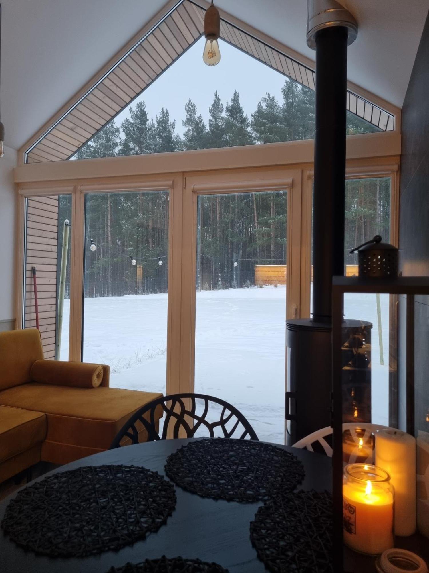 Bosko Domki Z Sauna I Balia W Sulminie Obok Gdanska Extérieur photo